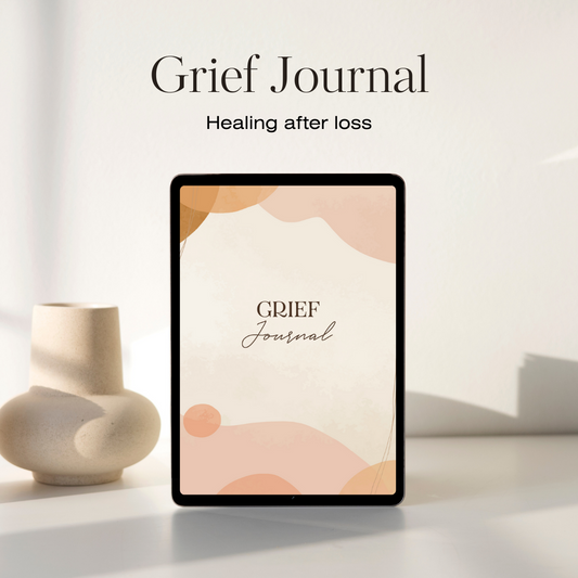 Grief Journal with prompts