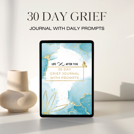 30 Days of Grief Journaling with prompts