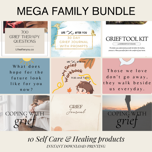 Family Bundle: Navigating through grief & Healing from loss of a loved one